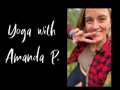 Yoga instructor Amanda